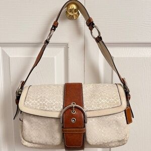 Vintage Coach Soho Belted Shoulder Bag